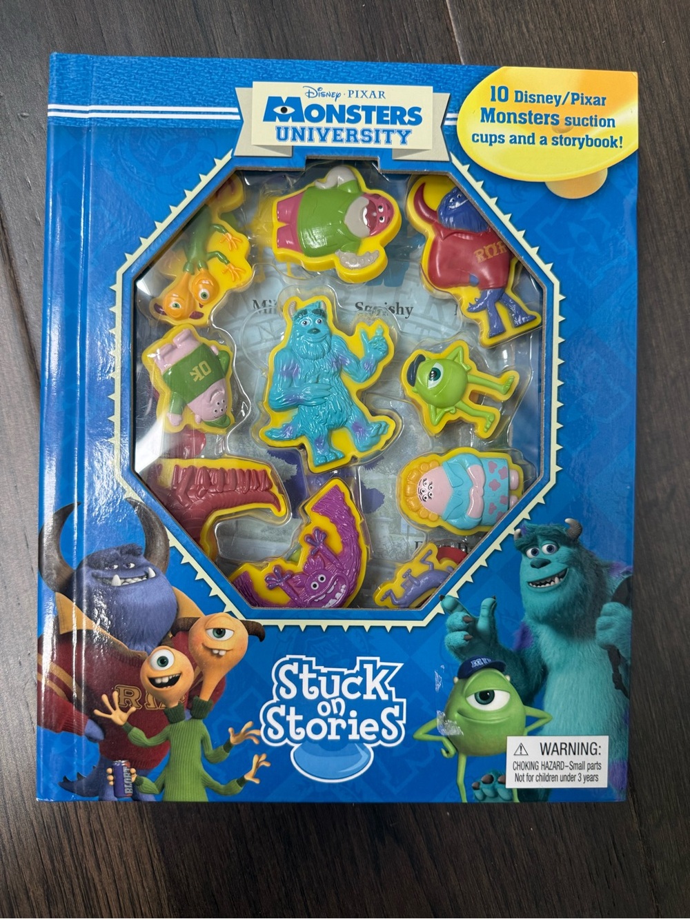 NEW Disney Monsters University Stuck on Stories Toy Set